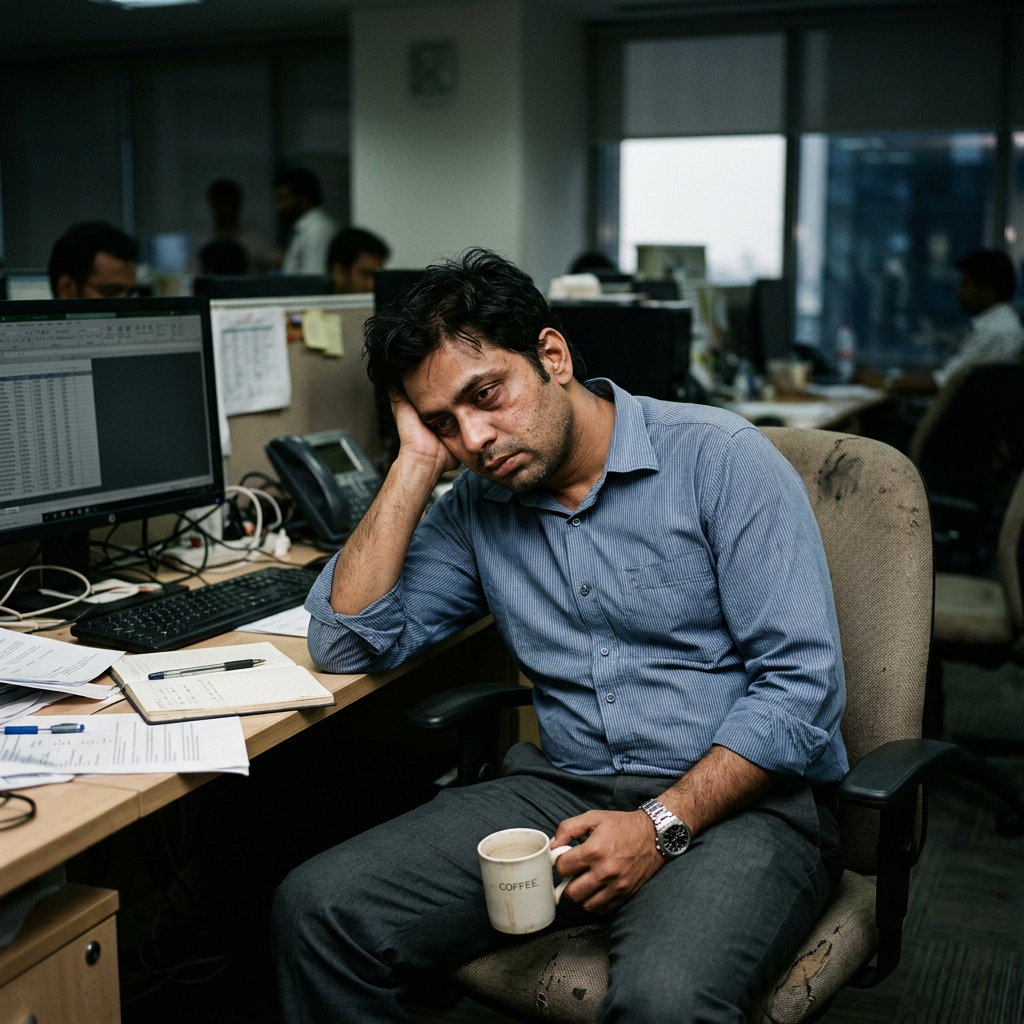 Tired and fatigued